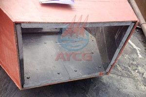 落煤管施工现场